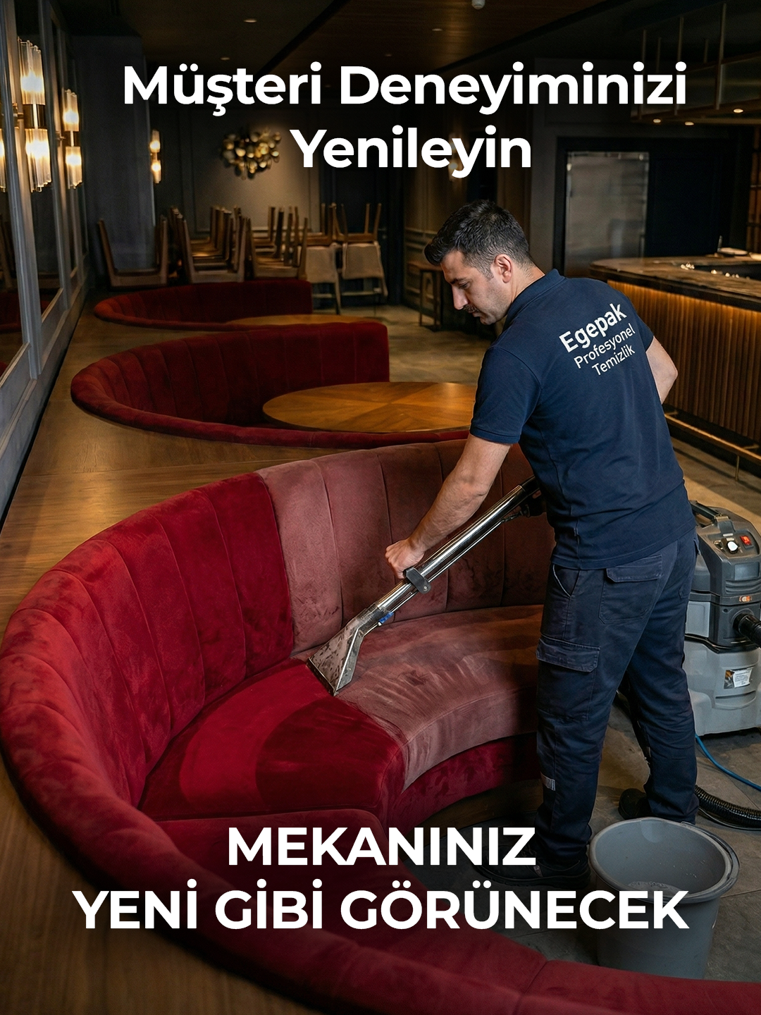Cafe & Restoran Koltuk Yıkama